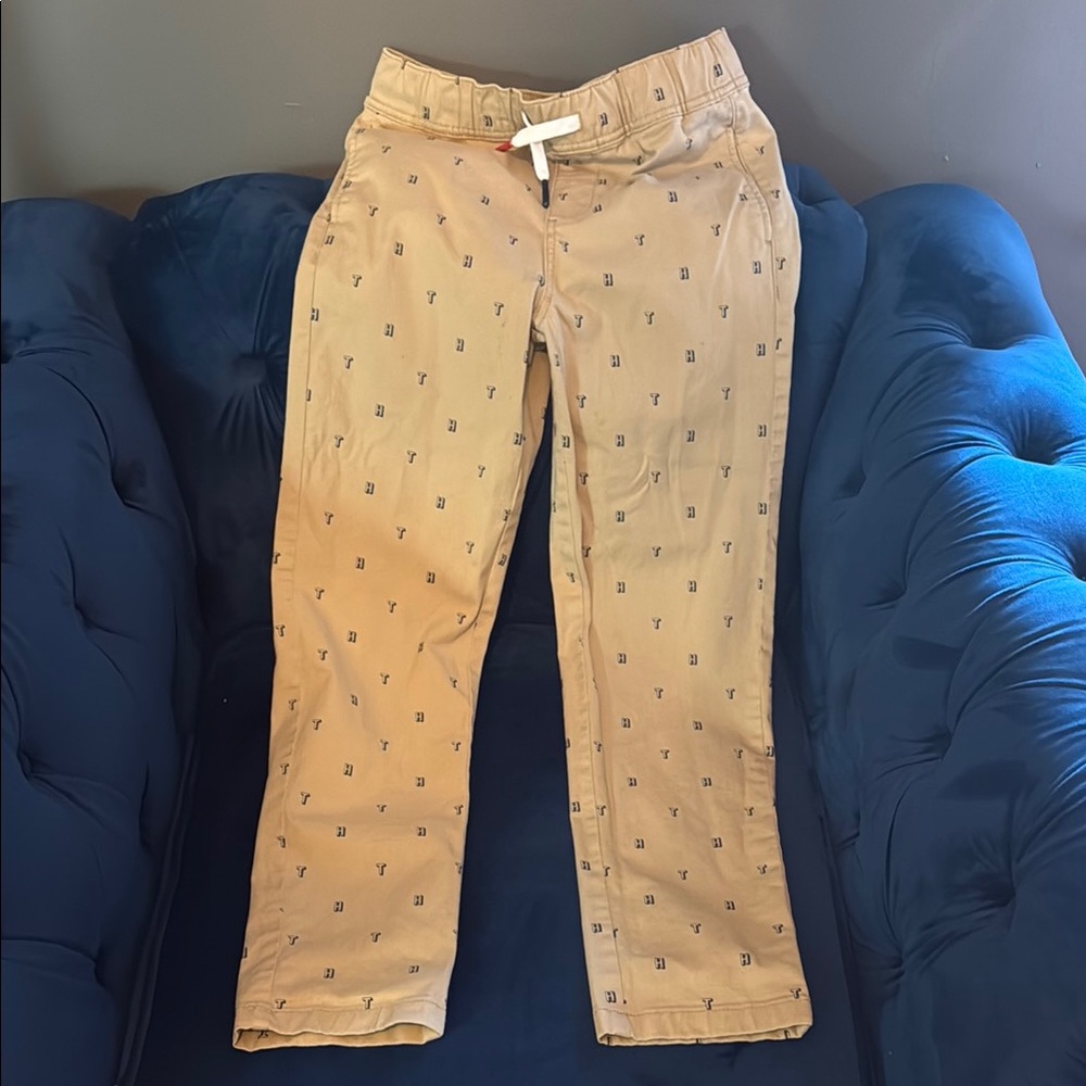 Tommy Hilfiger Kids Tan Printed Trousers